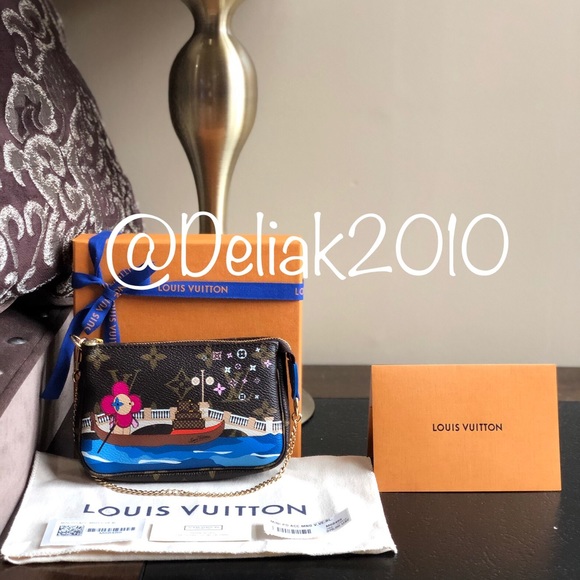 SOLD! Louis Vuitton Mini Pochette Venice Vivienne - Picture 3 of 8